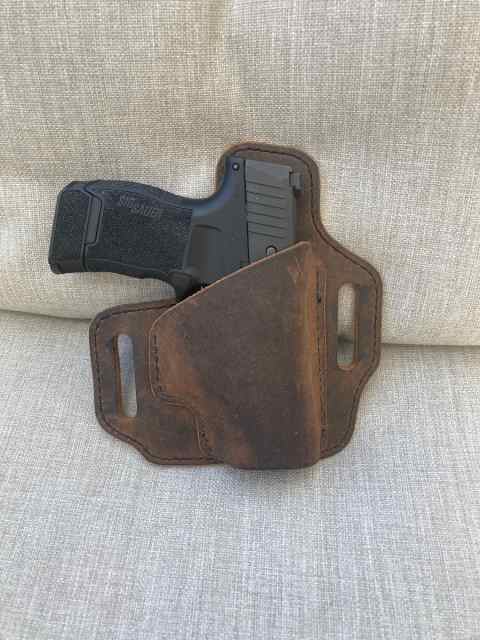 P365 MUDDY RIVER leather OWB