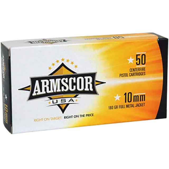 Armscor 10mm 180gr FMJ 50rd - Check Link for Stock