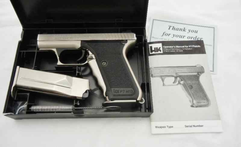 HK P7M13 Nickel New In The Box
