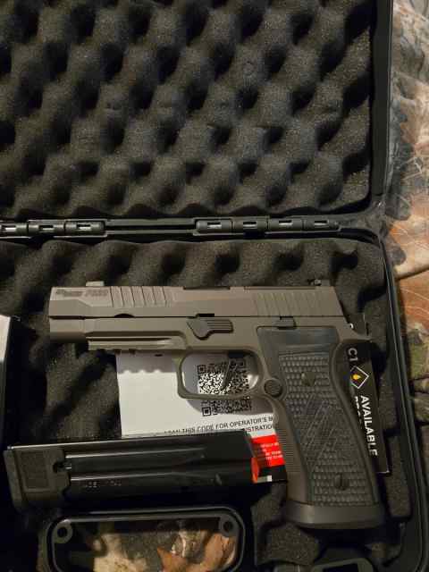  Sig Sauer P320-AXG Legion 9mm Semi-Automatic