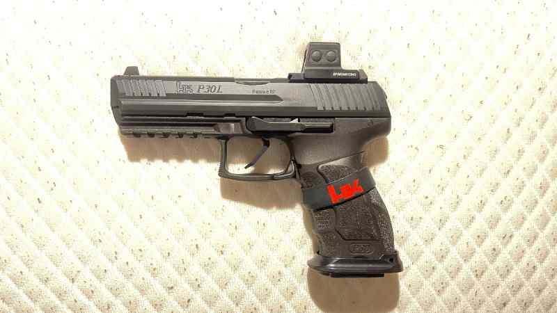 H &amp; K P30L, LEM, Langdon Tactical Edition, &amp; Optic