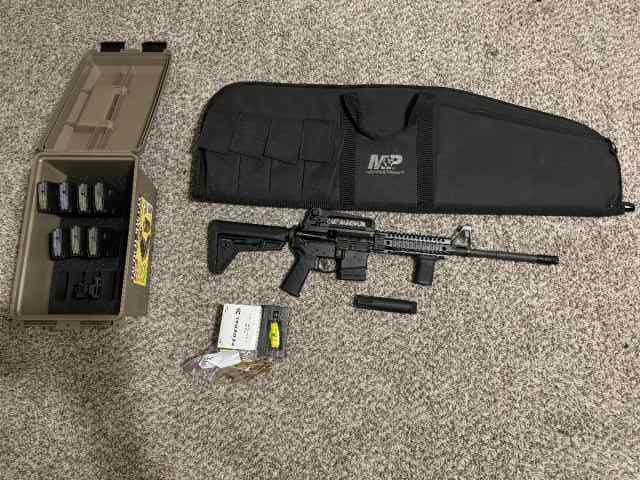 Ar15 with ddm4 upper and aero precision lower