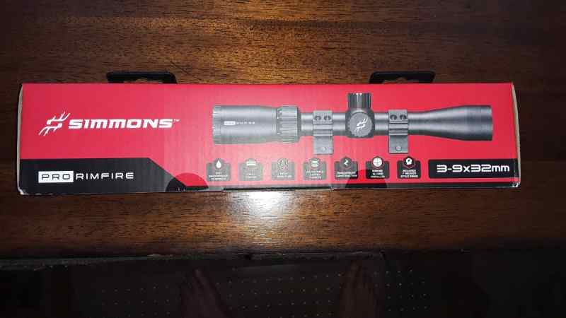 Simmons 22 rimfire scope