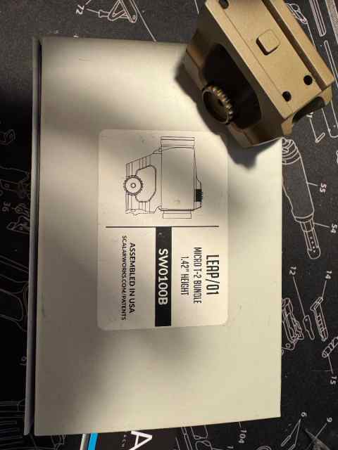 Scalarworks LEAP T-2 mount FDE