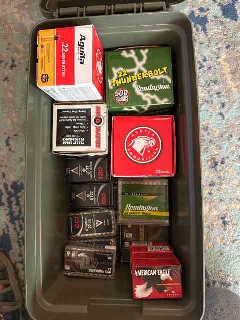 Ammo - .22LR 5785 Rounds Various Brands