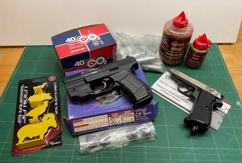 Crosman Walther PPK/S Walther CP Sport CO2 Pistols