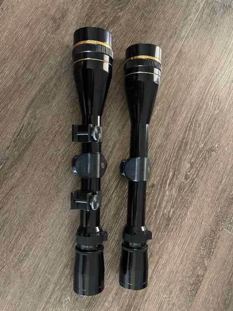 Leupold and vortex scopes 