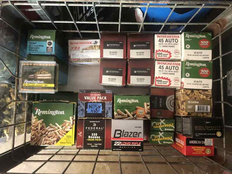 .22 ammo -  9mm &amp; .45 Brass