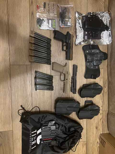 P320 with lots of extras 