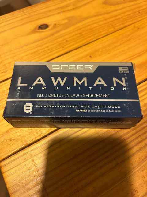 Speer Lawman 40 S&amp;W 180 gr. TMJ