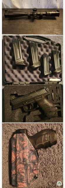 Burris scope,HK vp9