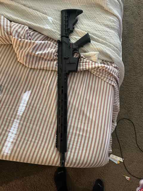 **NEW NEVER FIRED AR 15!**