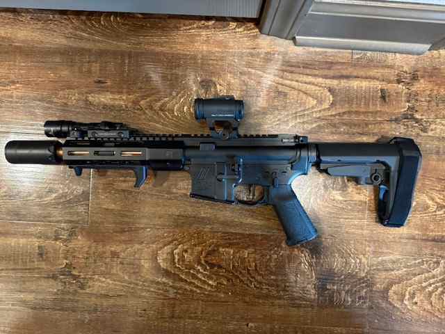 Zev AR15 Core Elite 8.5&quot; Pistol 300 Blackout