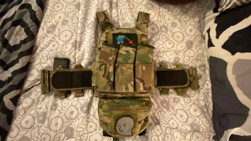 Custom Ferro plate carrier