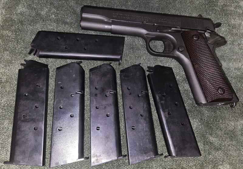 Anniston Arsenal Colt 1911 (mfg 1919) w/Orig box