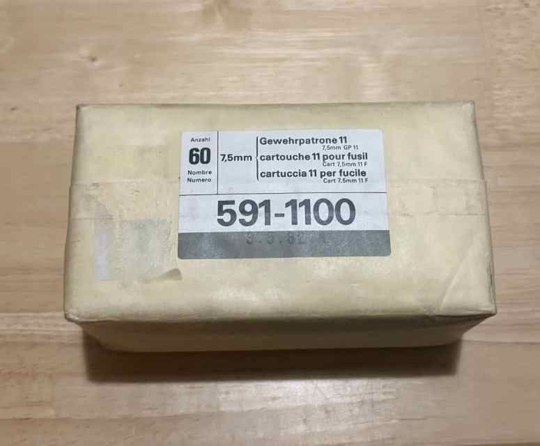 GP11 Swiss Ammo (7.5x55)