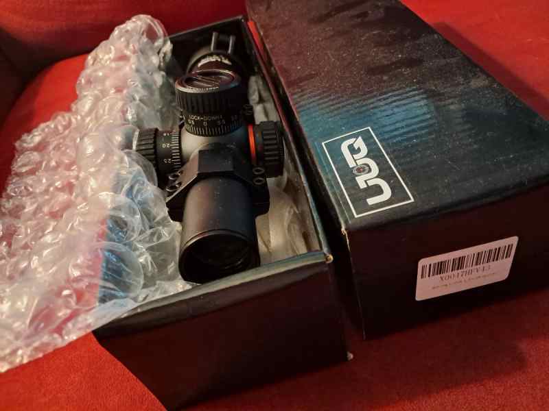 UUQ 1.2-6x24 Rifle Scope,MOA Reticle