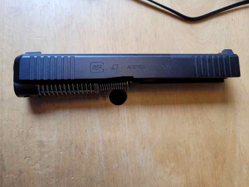 Complete Glock 47 MOS slide