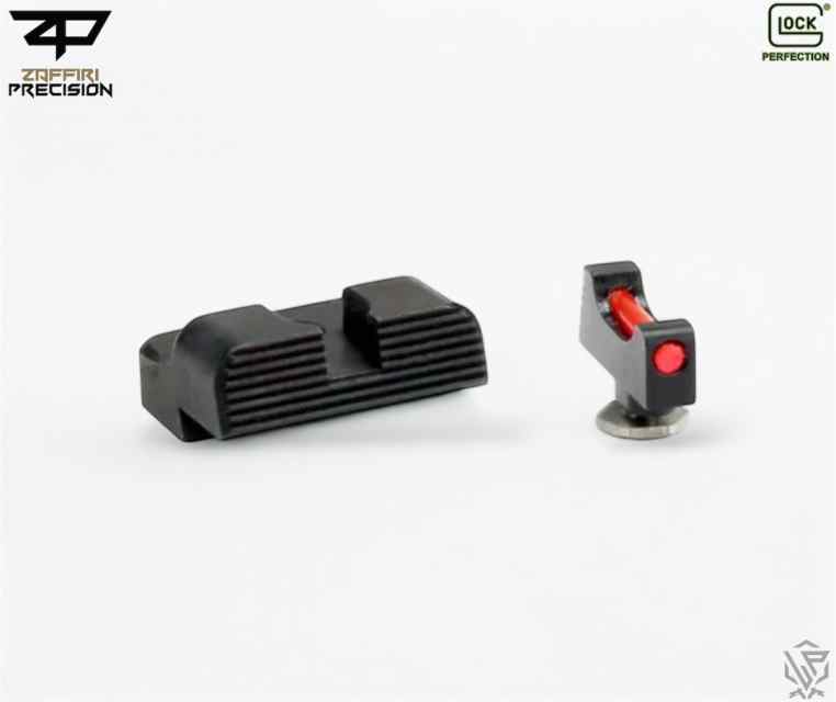 Zaffiri Precision Glock HD Fiber Optic Sight Set