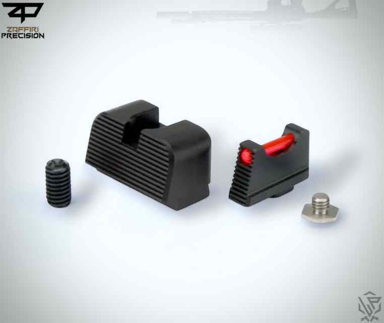 ZP Glock HD Fiber Optic Suppressor Height Sights