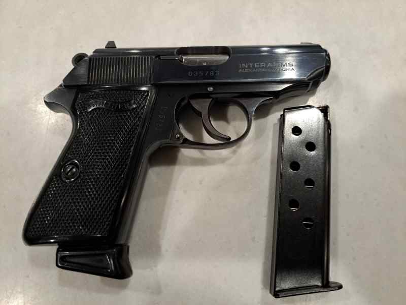 Walther PPK/S .380 Interarms blued w/ box x-mag
