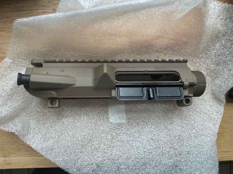 New M5  UPPER RECEIVER - FDE CERAKOTE