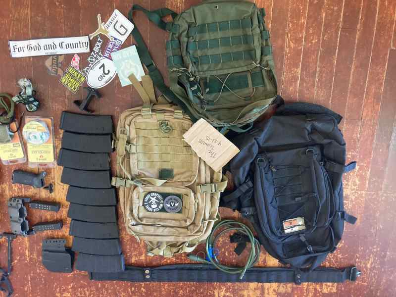 Rifle &amp; pistol parts. 