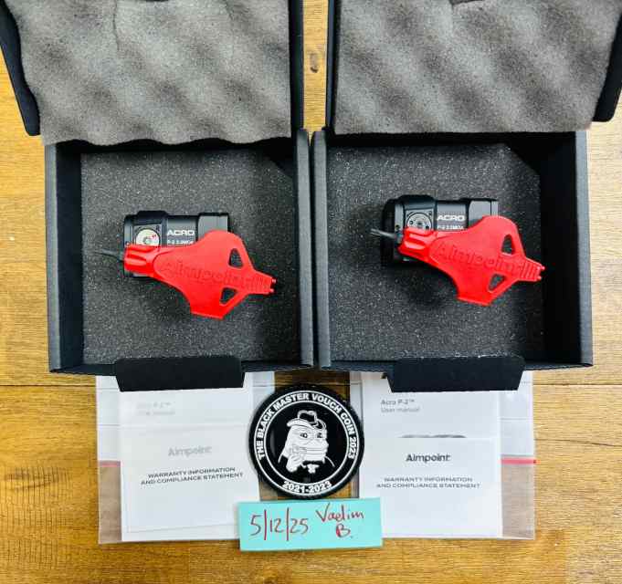 Aimpoint Acro P2 brand new $500