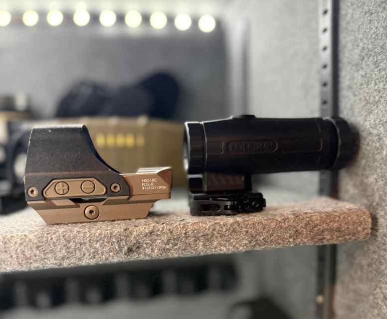 Have a like new Holosun HS510C Red Dot Open Reflex