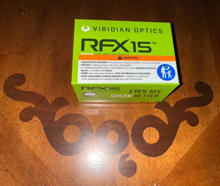 Viridian Optics RFX 15 Green Dot Reflex Sight Front.JPG