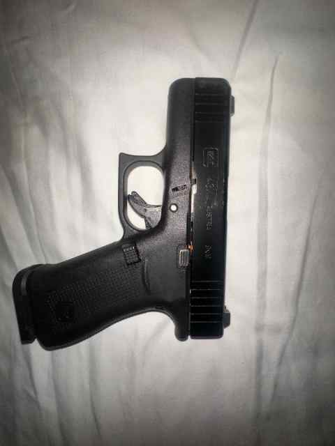 Glock 43X with Night Sights, Shield Arm 15 rounds