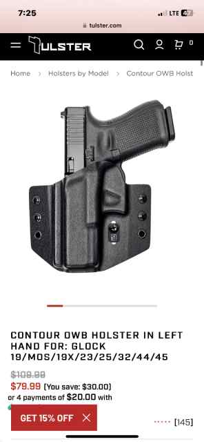 Tulster OWB Holster