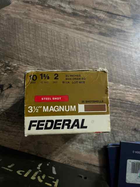 36 rounds of 10ga Steel shot #2