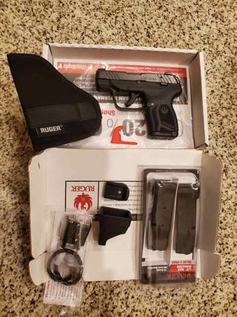 Ruger LCP Max 380 ACP Black Oxide Finished