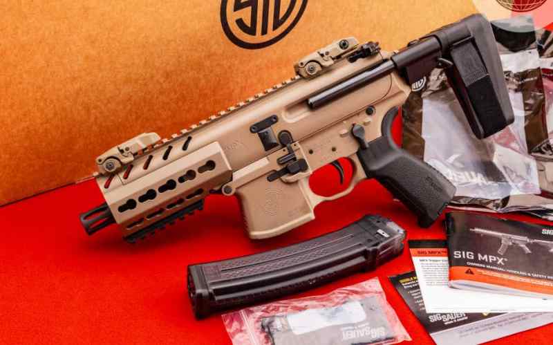Sig Sauer MPX-K 4.5&quot; Braced 9mm Pistol