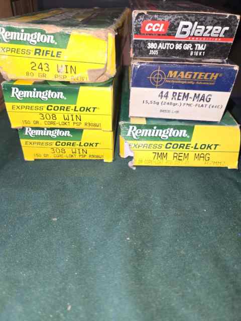 Misc rifle and pistol  SHOT GUN Ammo