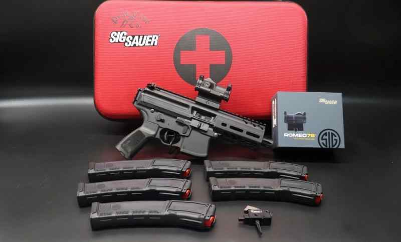 Sig Sauer MPX Pistol With Binary Trigger &amp; Peak Ca