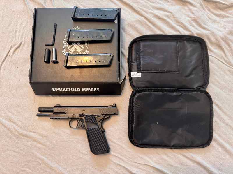 Springfield TRP with rail.