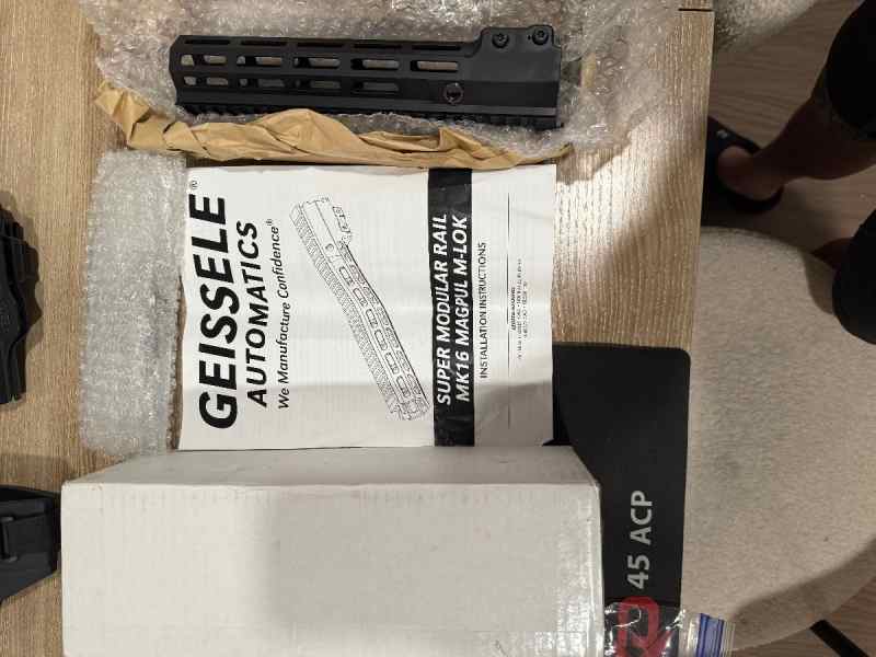 Geissele mk16 rail blk 10.5