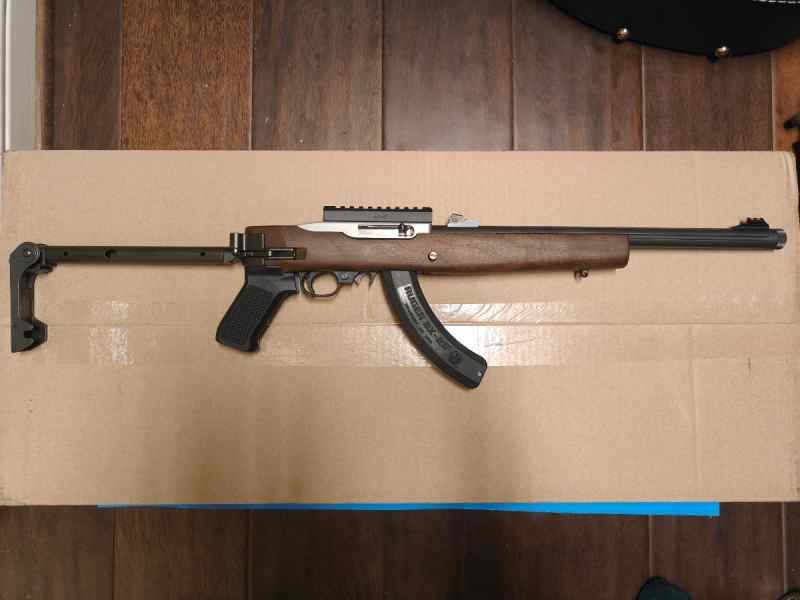 Ruger 10/22 with folding stock 