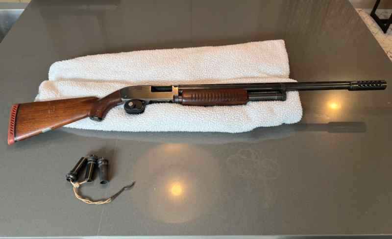  J.C. Higgins Model 20 Pump 12 ga. Shotgun (HS3)