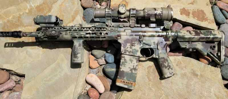 Aero Precision 13.7 P/W AR15 5.56 Keymod Ready 