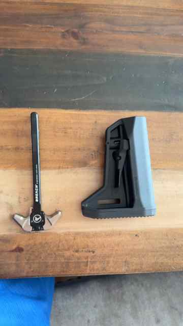 Aero breach charging handle / stock SL-M
