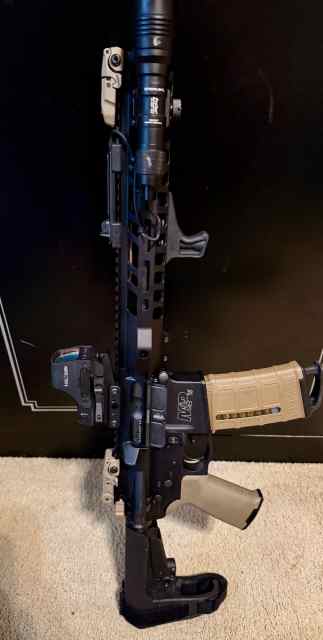 Smith and West AR 15 pistol 556