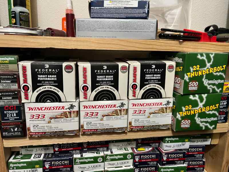 22LR Ammo 11,900 Rounds