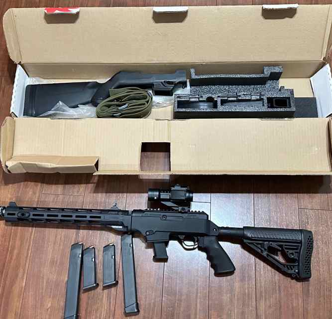 Ruger pcc9 with vortex 
