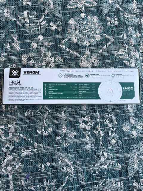 Brand new Vortex Venom 1-6 (MOA)