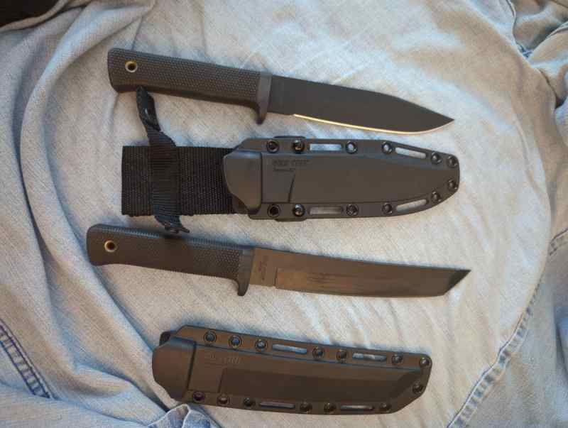Early 2000s Cold Steel knives