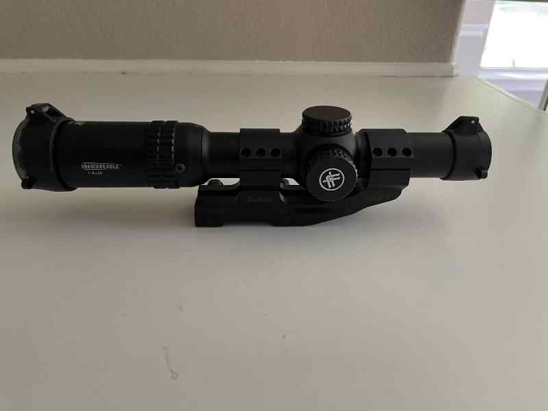 Vortex Strike Eagle 1-6x24 with Burris Mount