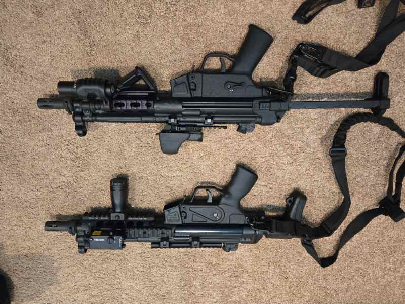Lot - Two Ap5s with Collapsible Stocks